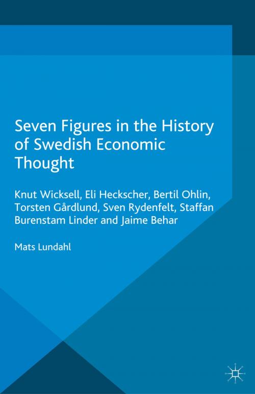 Cover of the book Seven Figures in the History of Swedish Economic Thought by M. Lundahl, Palgrave Macmillan UK