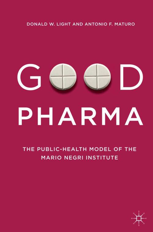 Cover of the book Good Pharma by Donald W. Light, Antonio F. Maturo, Palgrave Macmillan US