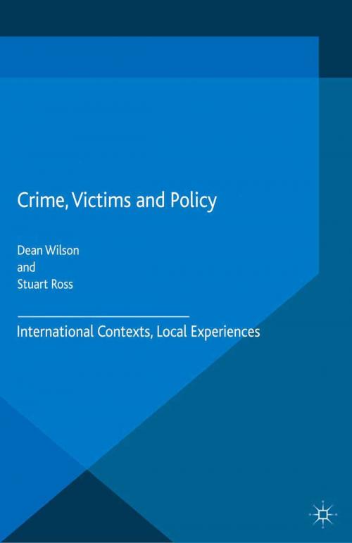 Cover of the book Crime, Victims and Policy by , Palgrave Macmillan UK