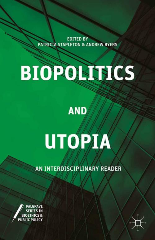 Cover of the book Biopolitics and Utopia by , Palgrave Macmillan US