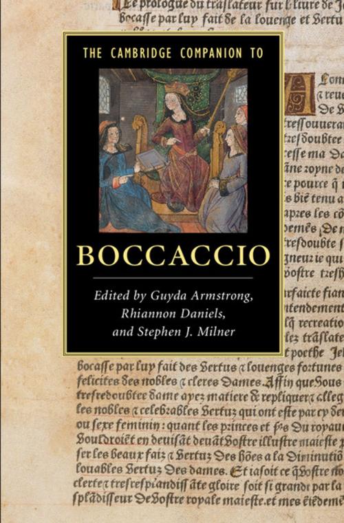 Cover of the book The Cambridge Companion to Boccaccio by , Cambridge University Press