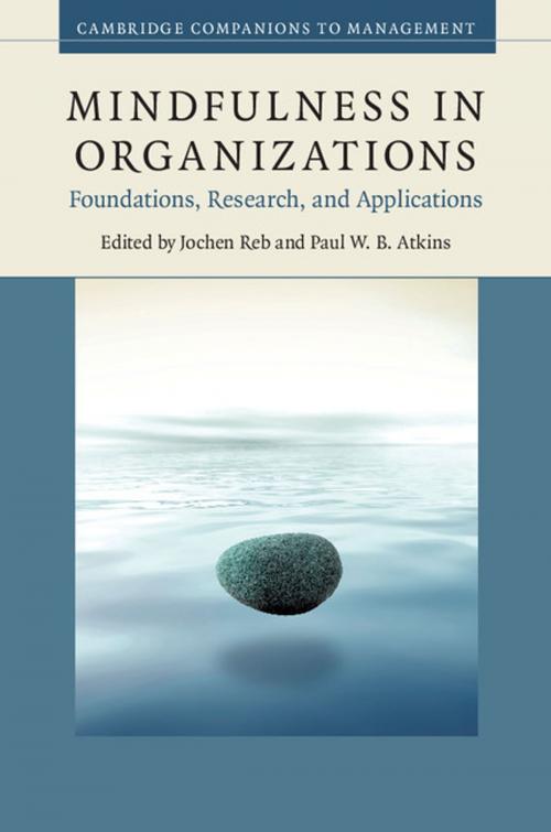 Cover of the book Mindfulness in Organizations by , Cambridge University Press