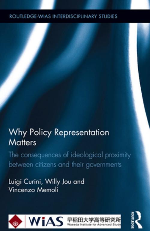 Cover of the book Why Policy Representation Matters by Luigi Curini, Willy Jou, Vincenzo Memoli, Taylor and Francis