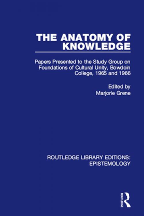 Cover of the book The Anatomy of Knowledge by , Taylor and Francis