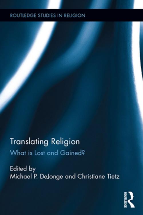 Cover of the book Translating Religion by , Taylor and Francis