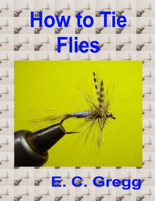 Cover of the book How to Tie Flies by E. C. Gregg, Lulu.com