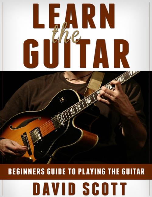 Cover of the book Learn the Guitar: Beginners Guide to Playing the Guitar by David Scott, Lulu.com