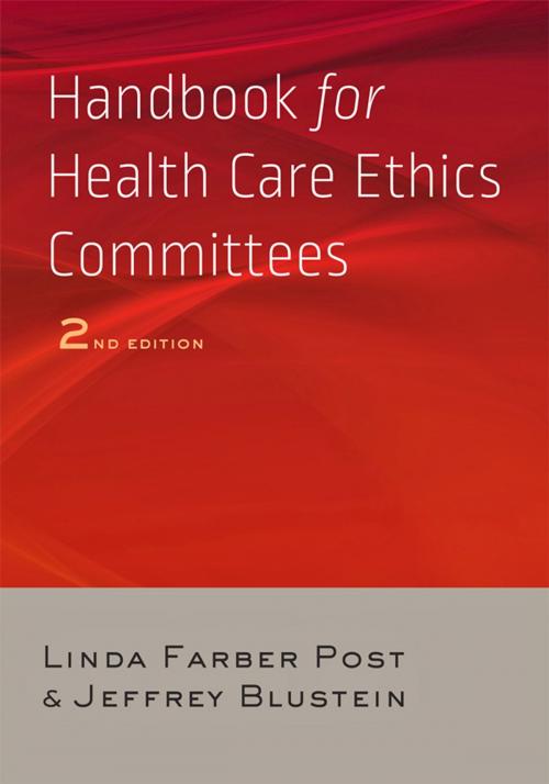 Cover of the book Handbook for Health Care Ethics Committees by Linda Farber Post, Jeffrey Blustein, Johns Hopkins University Press