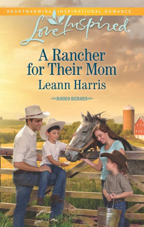 Cover of the book A Rancher for their Mom by Leann Harris, Harlequin