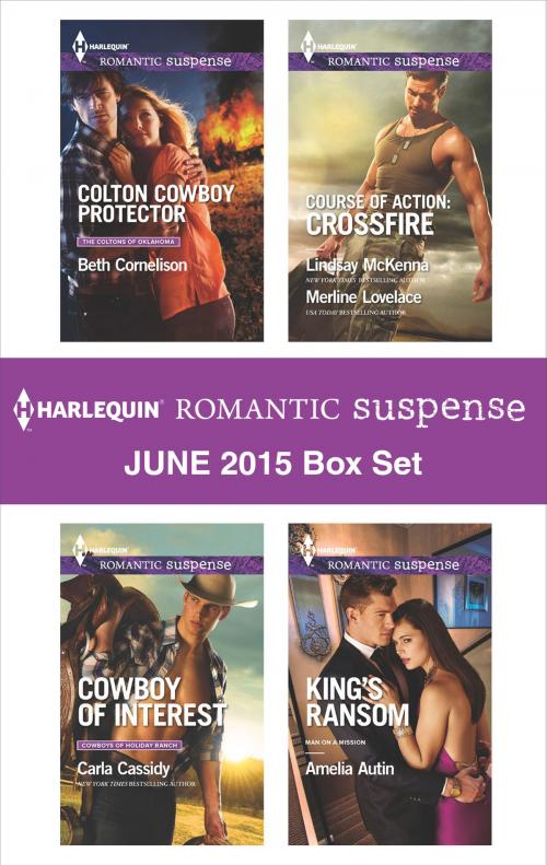 Cover of the book Harlequin Romantic Suspense June 2015 Box Set by Beth Cornelison, Carla Cassidy, Amelia Autin, Harlequin