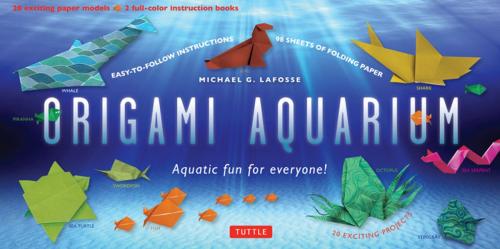 Cover of the book Origami Aquarium Ebook by Michael G. LaFosse, Tuttle Publishing