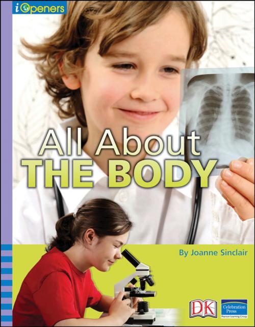 Cover of the book iOpener: All About the Body by Joanne Sinclair, DK Publishing