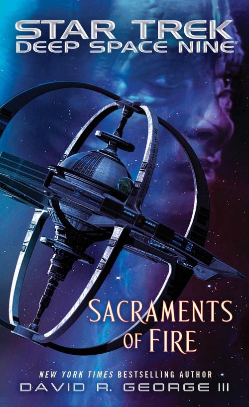 Cover of the book Sacraments of Fire by David R. George III, Pocket Books/Star Trek