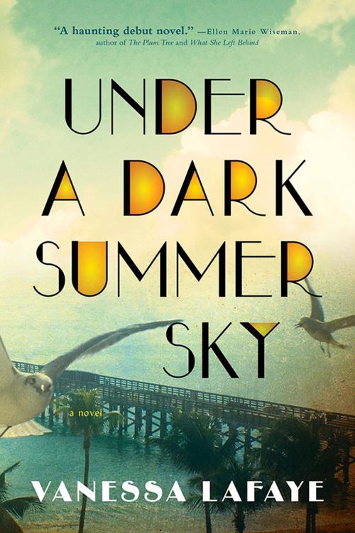 Cover of the book Under a Dark Summer Sky by Vanessa Lafaye, Sourcebooks
