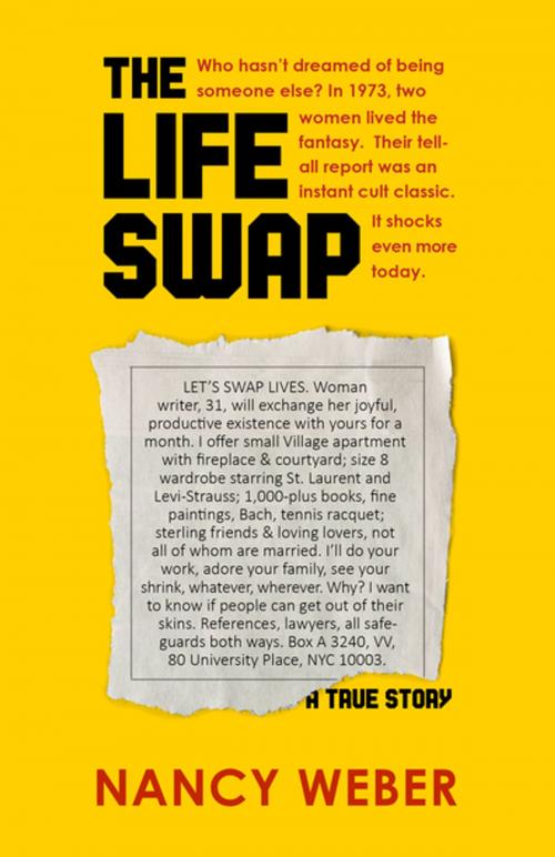 Cover of the book The Life Swap by Nancy Weber, Open Road Distribution