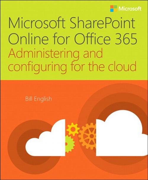 Cover of the book Microsoft SharePoint Online for Office 365 by Bill English, Pearson Education