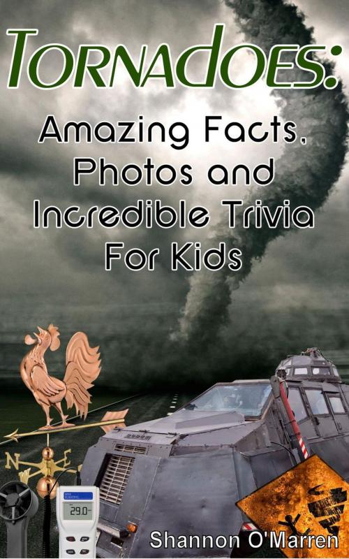 Cover of the book Tornadoes: Amazing Facts, Photos, and Incredible Trivia for Kids by Shannon O'Marren, Shannon O'Marren