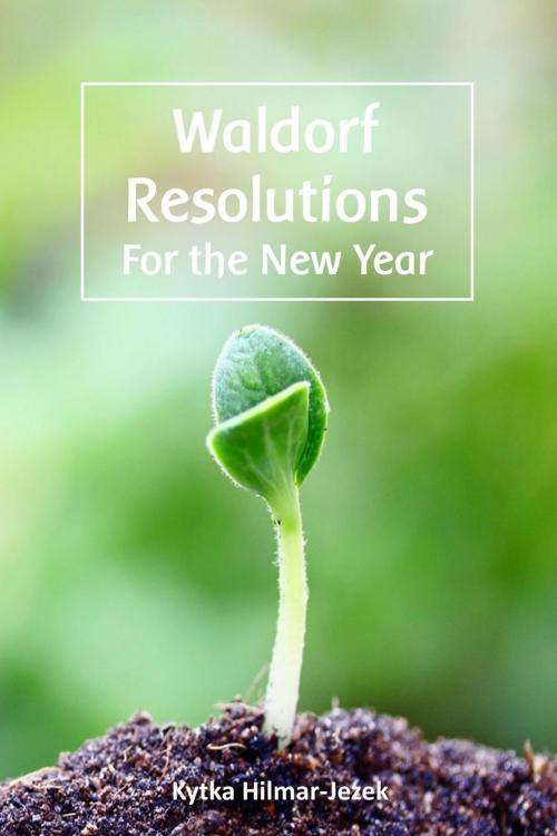 Cover of the book Waldorf Resolutions for the New Year: 10 New Year's Resolutions for a Waldorf Inspired Homeschooling Parent by Kytka Hilmar-Jezek, Distinct Press