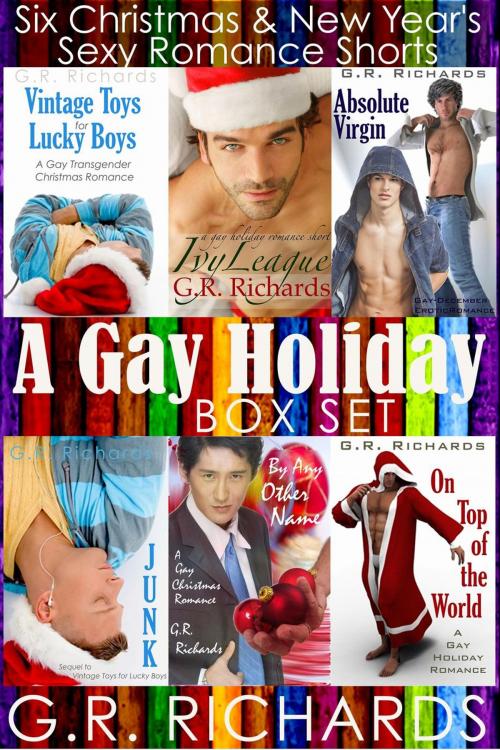 Cover of the book A Gay Holiday Box Set: Six Christmas and New Year’s Sexy Romance Shorts by G.R. Richards, Great Gay Fiction