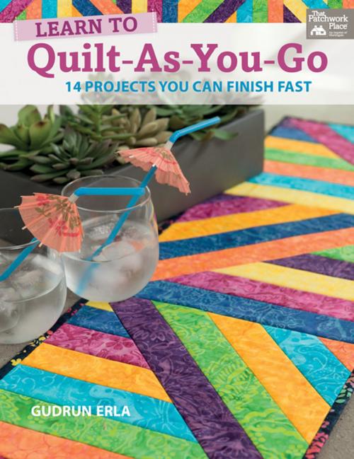 Cover of the book Learn to Quilt-As-You-Go by Gudrun Erla, Martingale