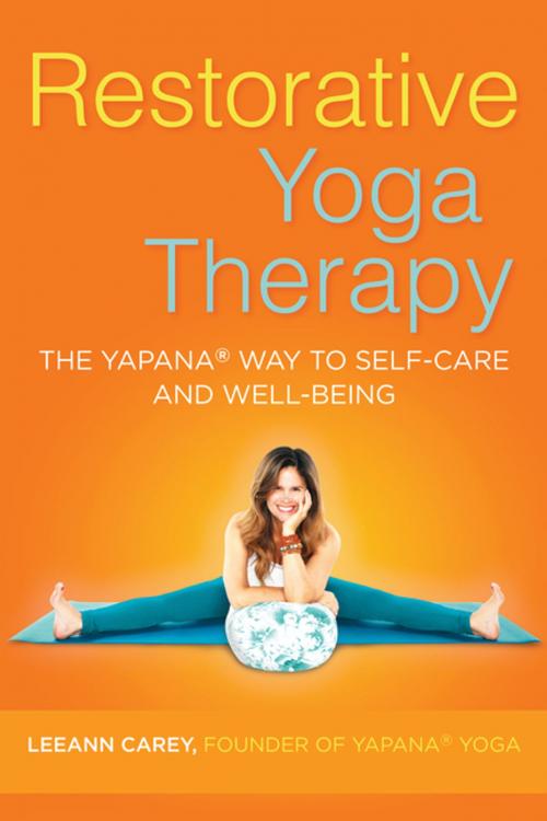 Cover of the book Restorative Yoga Therapy by Leeann Carey, New World Library