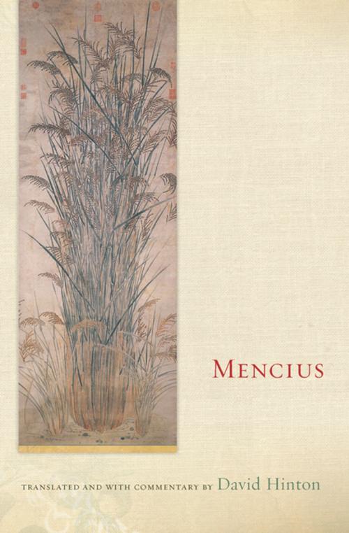Cover of the book Mencius by David Hinton, Counterpoint