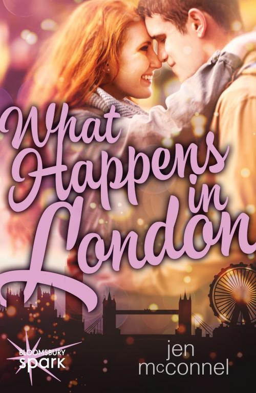Cover of the book What Happens in London by Jen McConnel, Bloomsbury Publishing