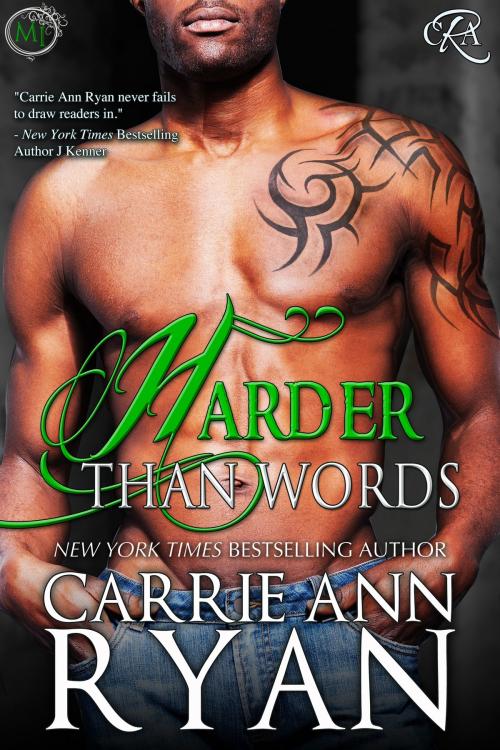 Cover of the book Harder than Words by Carrie Ann Ryan, Carrie Ann Ryan