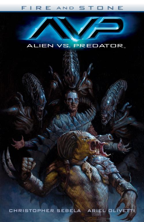 Cover of the book Alien vs. Predator: Fire and Stone by Christopher Sebela, Dark Horse Comics