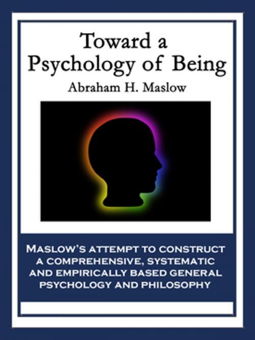 Cover of the book Toward a Psychology of Being by Abraham H. Maslow, Wilder Publications, Inc.
