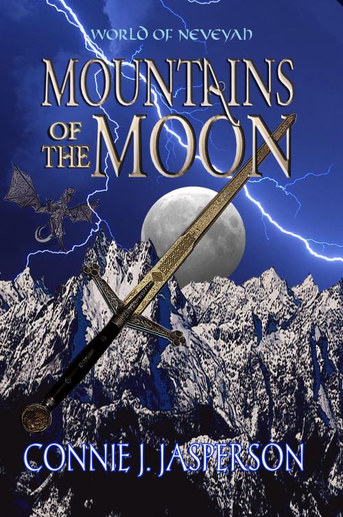 Cover of the book Mountains of the Moon by Connie J. Jasperson, Myrddin Publishing Group