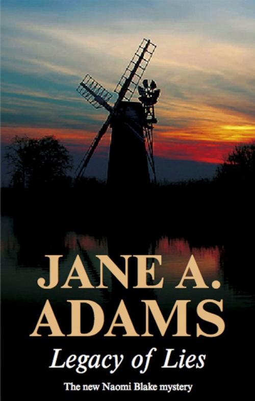 Cover of the book Legacy of Lies by Jane A. Adams, Severn House Publishers