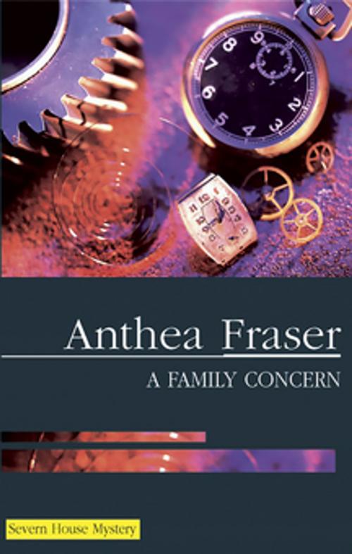 Cover of the book A Family Concern by Anthea Fraser, Severn House Publishers