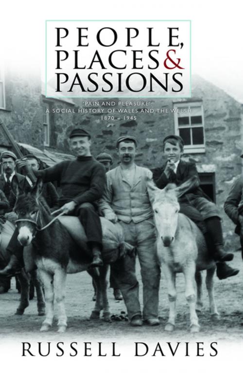 Cover of the book People, Places and Passions by Russell Davies, University of Wales Press