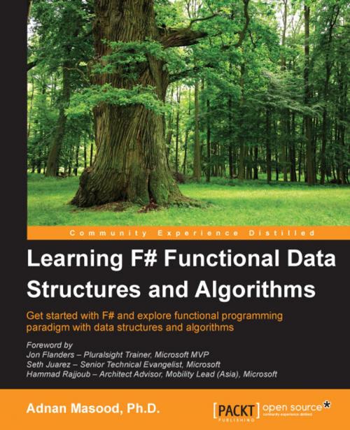 Cover of the book Learning F# Functional Data Structures and Algorithms by Adnan Masood, Packt Publishing