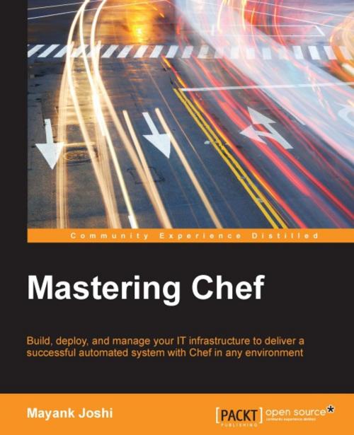Cover of the book Mastering Chef by Mayank Joshi, Packt Publishing