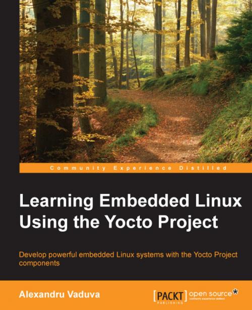 Cover of the book Learning Embedded Linux Using the Yocto Project by Alexandru Vaduva, Packt Publishing