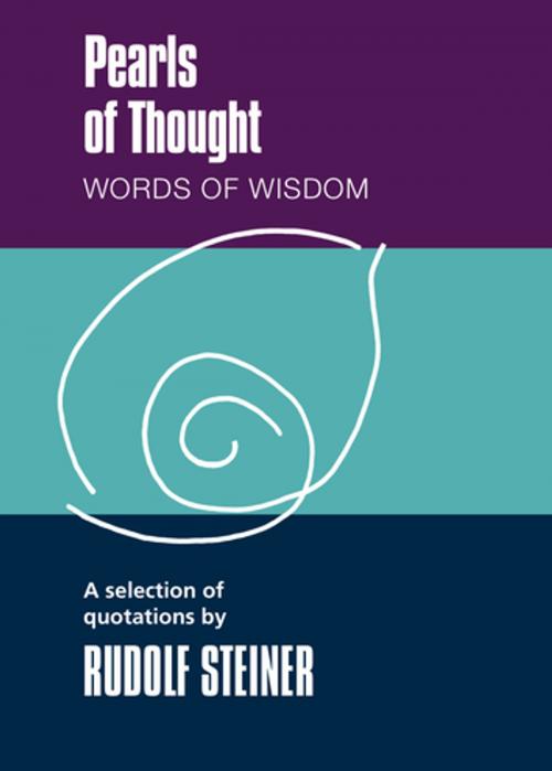 Cover of the book Pearls of Thought by Rudolf Steiner, Rudolf Steiner Press
