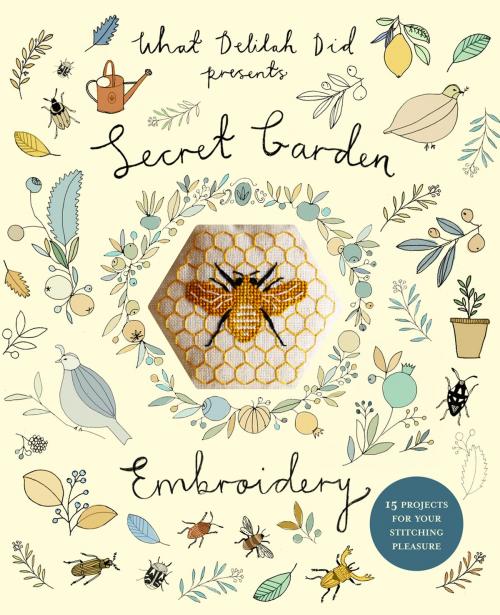 Cover of the book Secret Garden Embroidery by Sophie Simpson (What Delilah Did), Pavilion Books