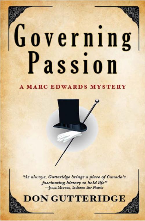 Cover of the book Governing Passion by Don Gutteridge, Bev Editions