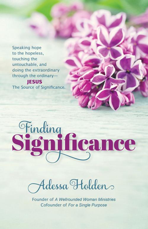 Cover of the book Finding Significance by Adessa Holden, Morning Joy Media