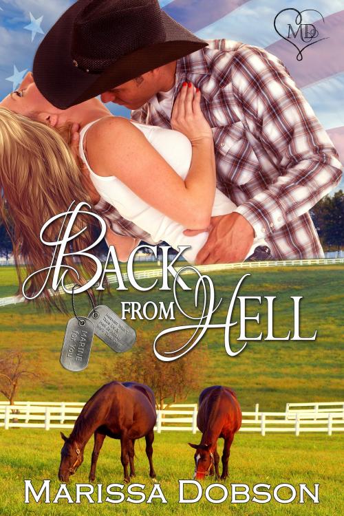 Cover of the book Back from Hell by Marissa Dobson, Dobson Ink