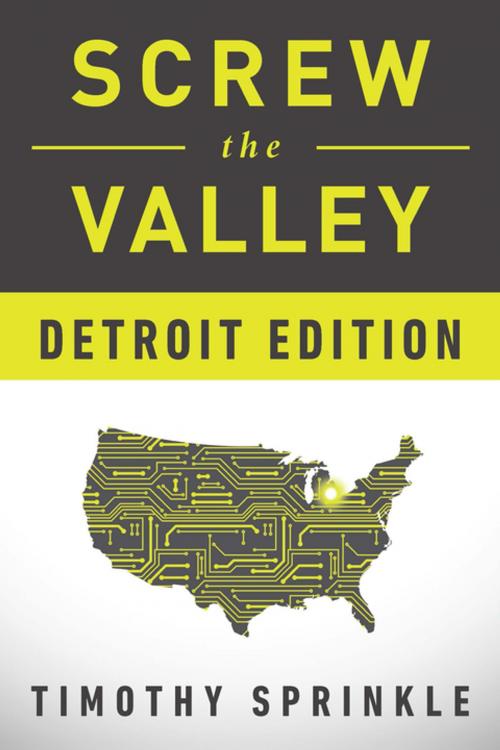 Cover of the book Screw the Valley: Detroit Edition by Timothy Sprinkle, BenBella Books, Inc.