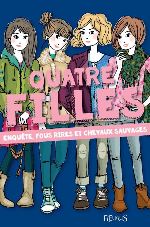 Cover of the book Enquête, fous rires et chevaux sauvages by Charlotte Grossetête, Fleurus