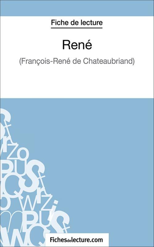 Cover of the book René by Laurence Binon, fichesdelecture.com, FichesDeLecture.com