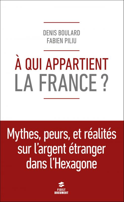 Cover of the book A qui appartient la France ? by Fabien PILIU, Denis BOULARD, edi8