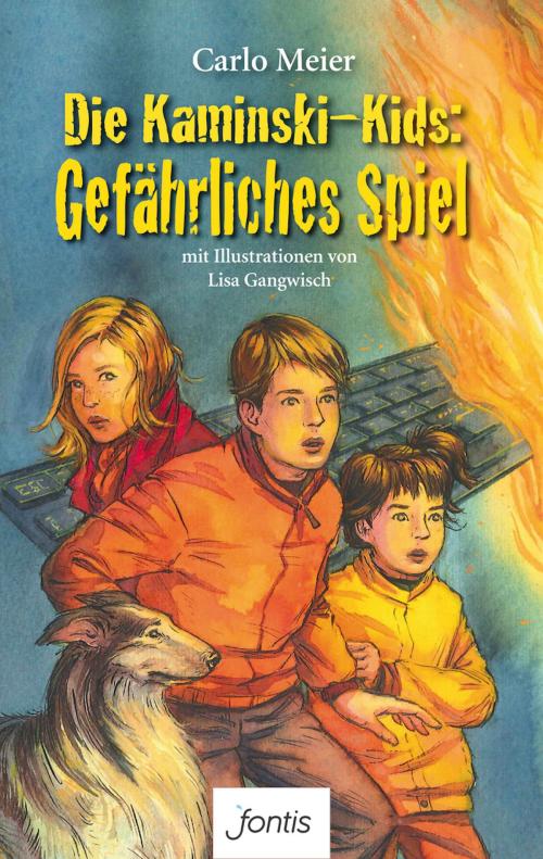 Cover of the book Die Kaminski-Kids: Gefährliches Spiel by Carlo Meier, 'fontis