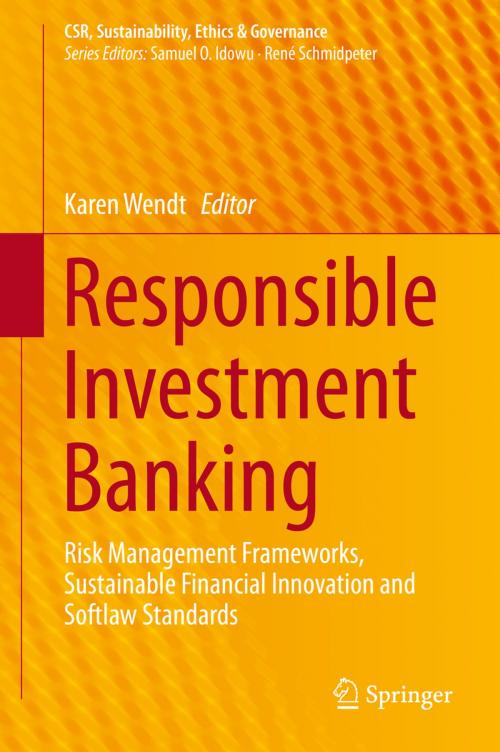 Cover of the book Responsible Investment Banking by , Springer International Publishing