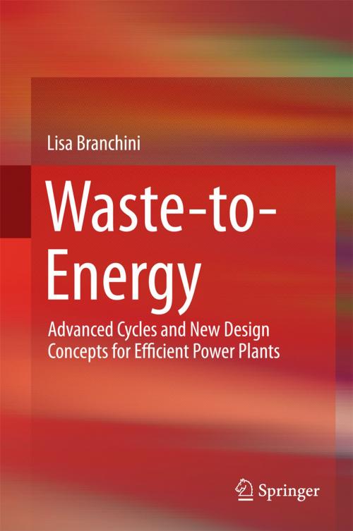 Cover of the book Waste-to-Energy by Lisa Branchini, Springer International Publishing