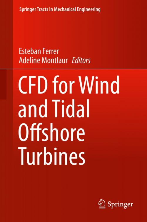 Cover of the book CFD for Wind and Tidal Offshore Turbines by , Springer International Publishing